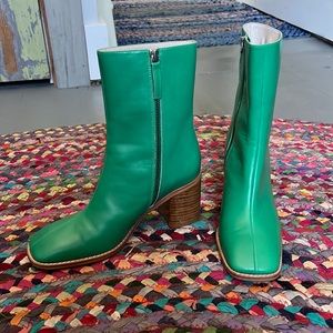 Intentionally Blank Leather booties Size 8